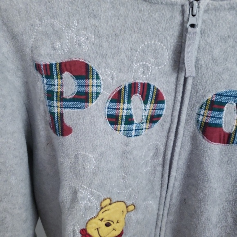 POOH grey zipfront fleece 1x‎ - Picture 5 of 6